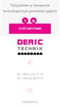 Mobile Screenshot of deric.pl